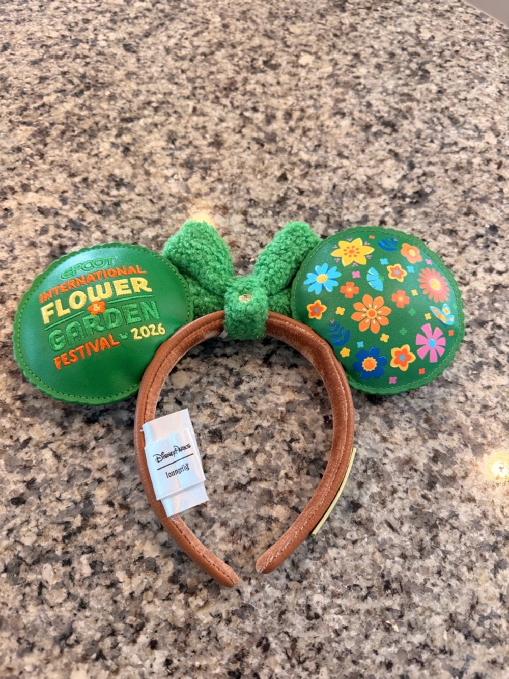 2026 Disney Epcot flower & garden festival orange bird ears headband - Picture 2 of 3